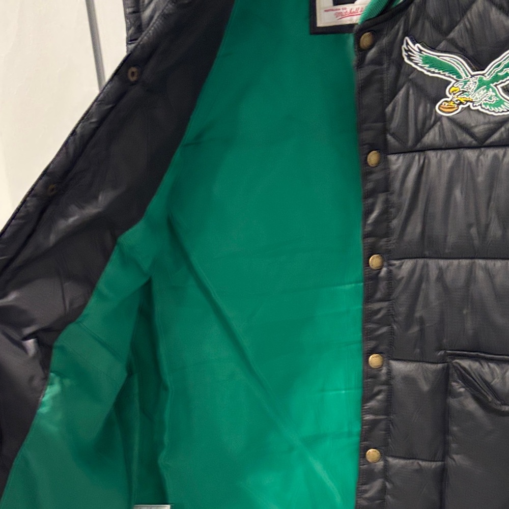 Mitchell & Ness Green Throwbacks Jacket - image 4